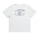 LAYOVER MERCH - WHITE TSHIRT