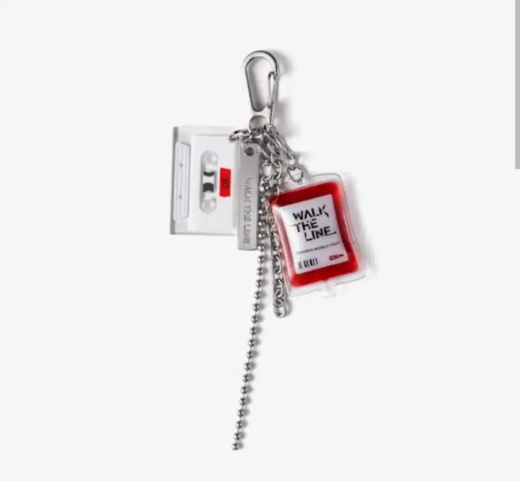 Keyring Blood - Walk the line 
