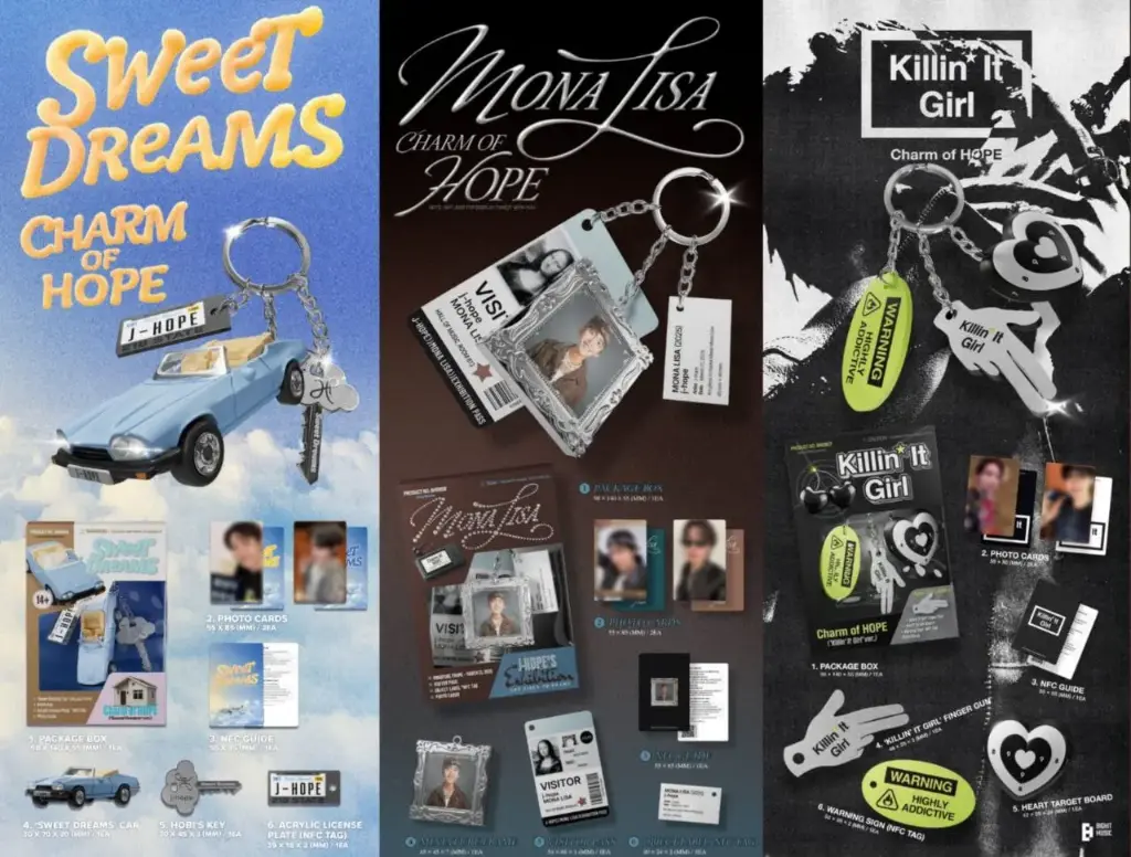 Charm of Hope - Set (WEVERSE GIFT)