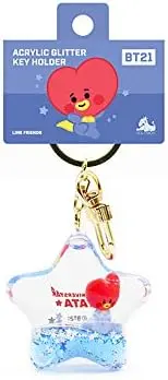Acrylic Glitter Keyring JP