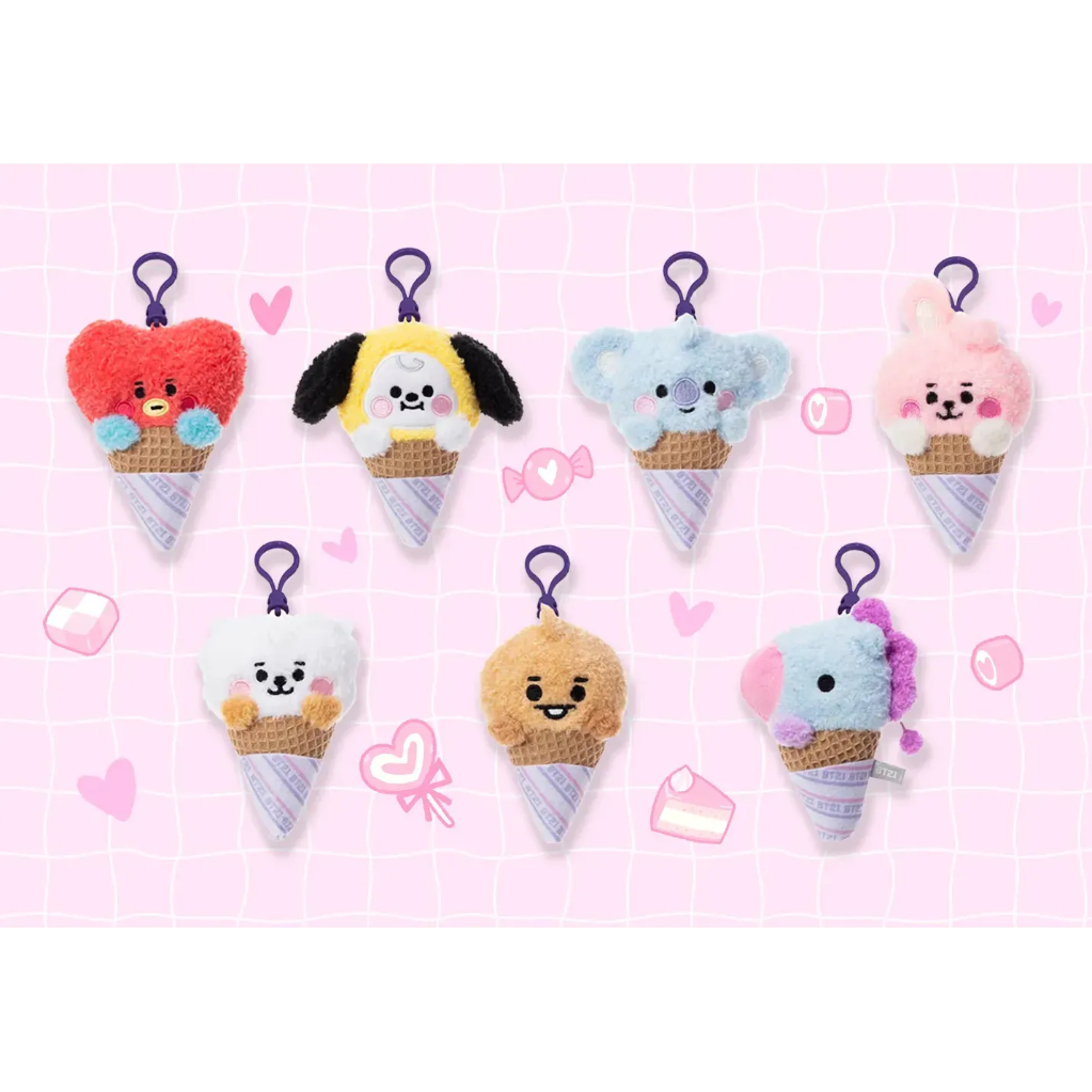Ice Cream Keyring