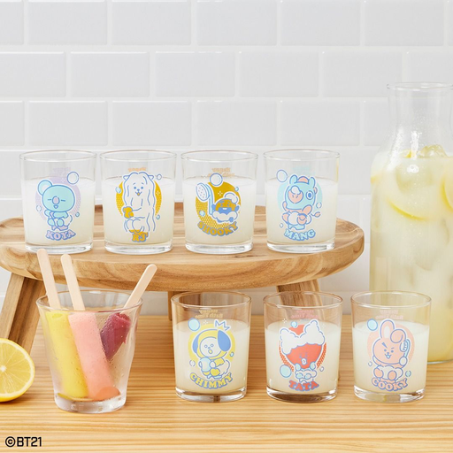 Happy Bath time Glass Cup