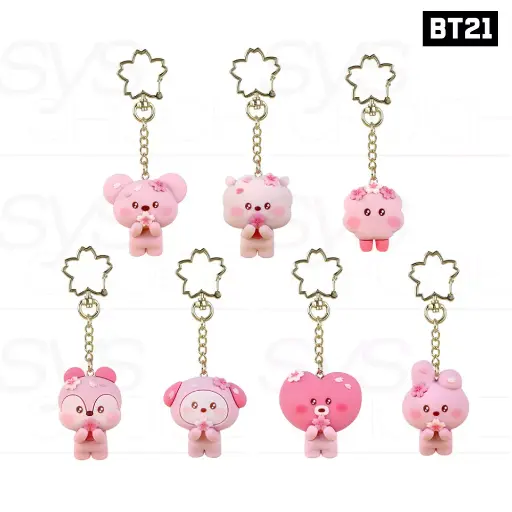 Cherry Blossom Keyring