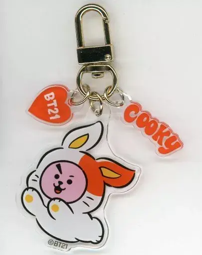 Acrylic Keyring Rabbit