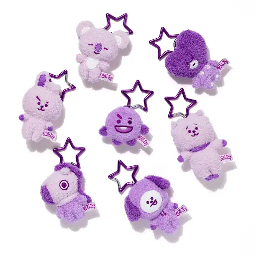 5th Anniversary Rainbow Mascot Purple