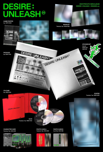 Desire: Unleash- Engene Ver. x Miembro(Weverse Gift)