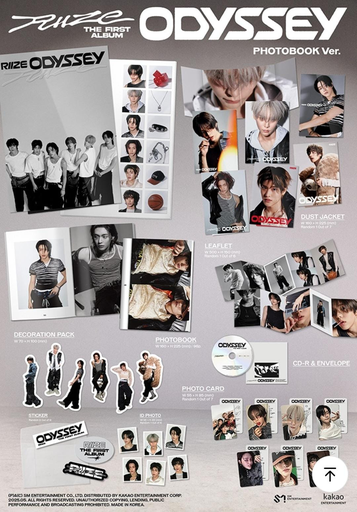Odyssey Full Album Photobook Ver. -Random